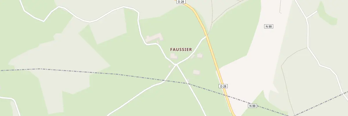 Plan du 110 Che de Faussier au Pertuis
