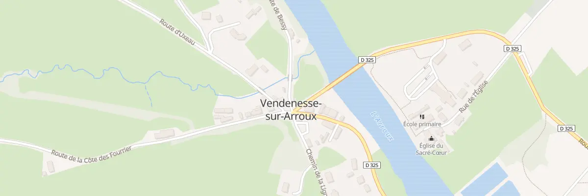 Plan du 5060 Vendenesse sur Arroux à Vendenesse-sur-Arroux