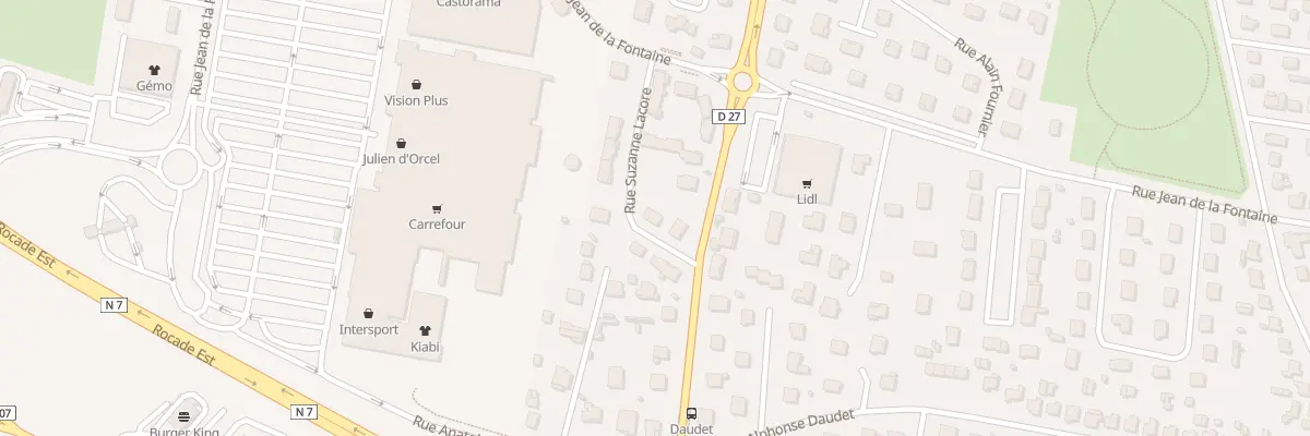 Plan du 4 Rue Suzanne Lacore à Mably