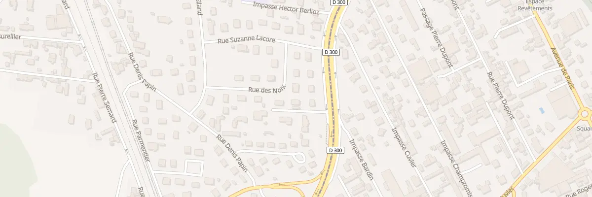 Plan du 126 Rue des Noix à Riorges