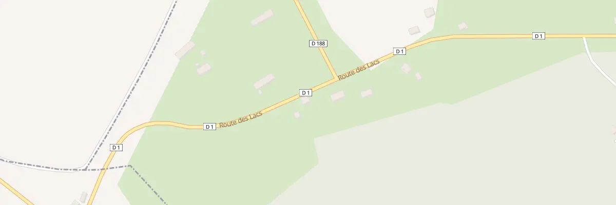 Plan du 54 Rte des Lacs à Maupas