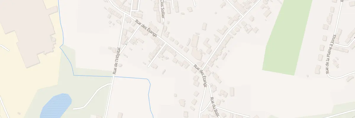 Plan du 56 Rue des Etangs à Fourmies