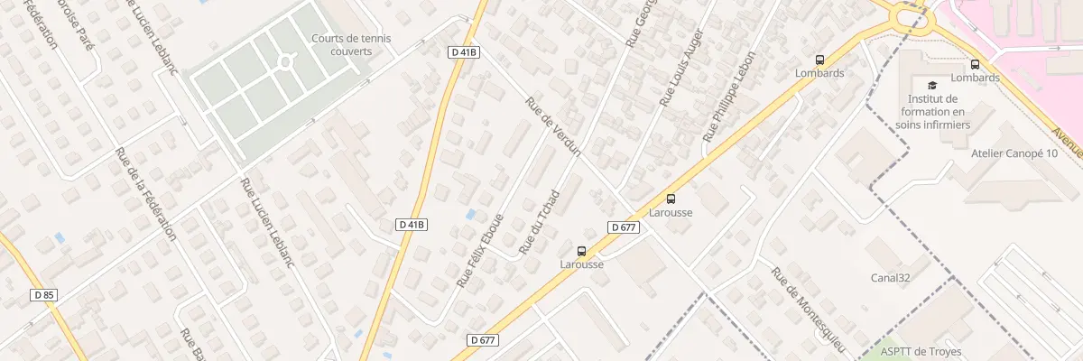Plan du 2 Rue du Tchad à Saint-André-les-Vergers
