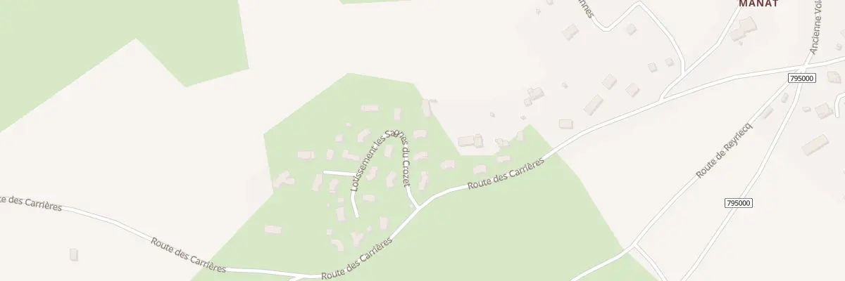 Plan du 3 Lot Les Sagnes du Crozet à Luriecq