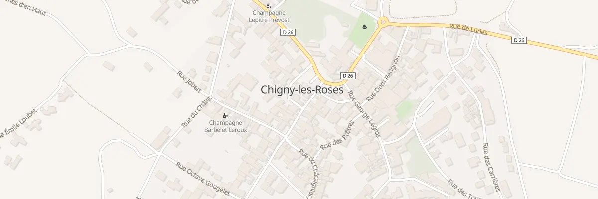 Plan du 6 Rue Sainte Agathe à Chigny-les-Roses