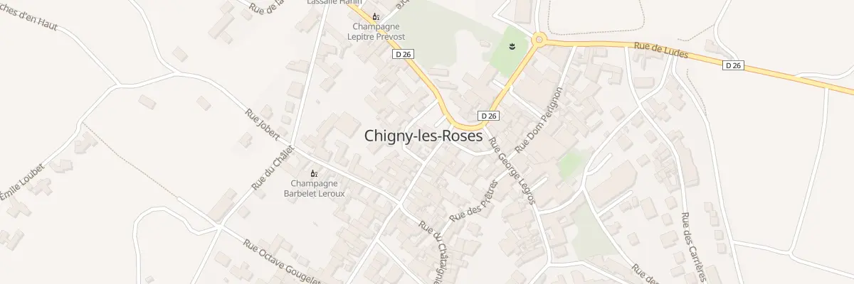 Plan du 4 Rue Sainte Agathe à Chigny-les-Roses