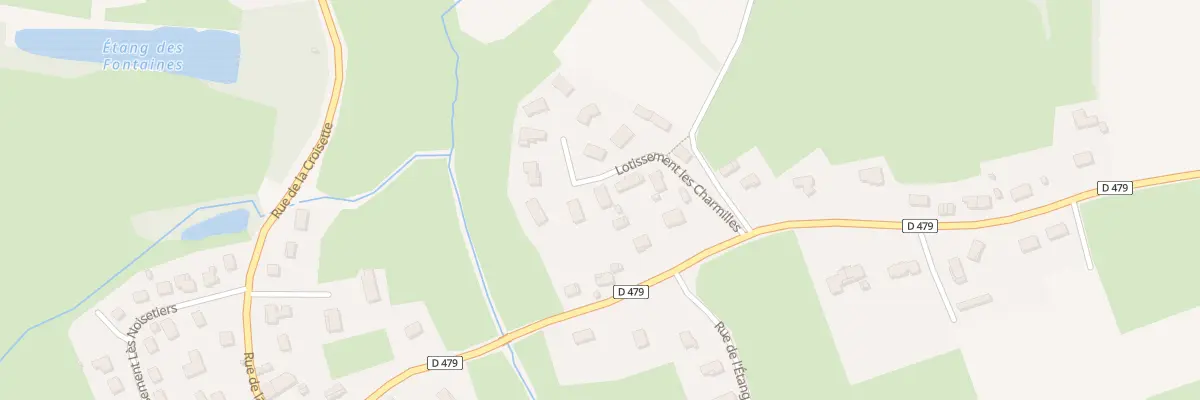 Plan du 5414 Lot les Charmilles à Vitry-en-Charollais