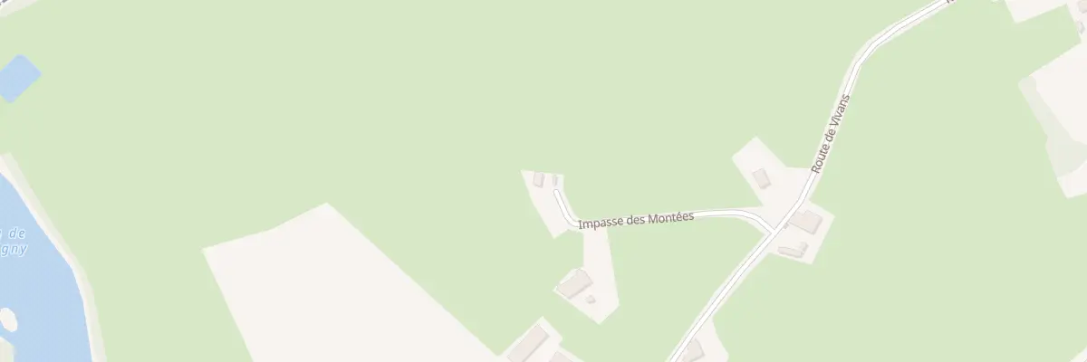 Plan du 5435 Les Montees à Iguerande