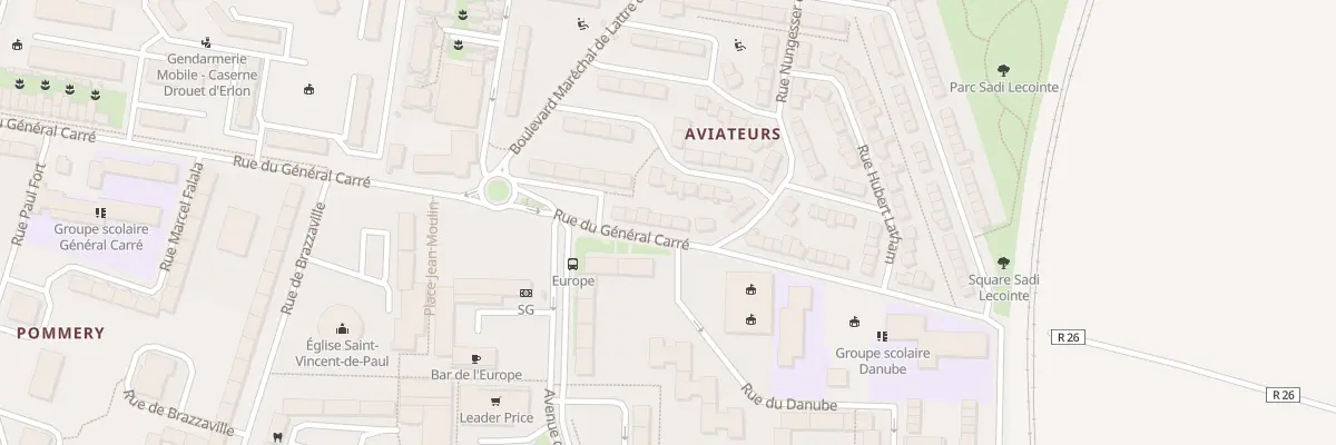 Plan du 49 Rue du Général Carré à Reims