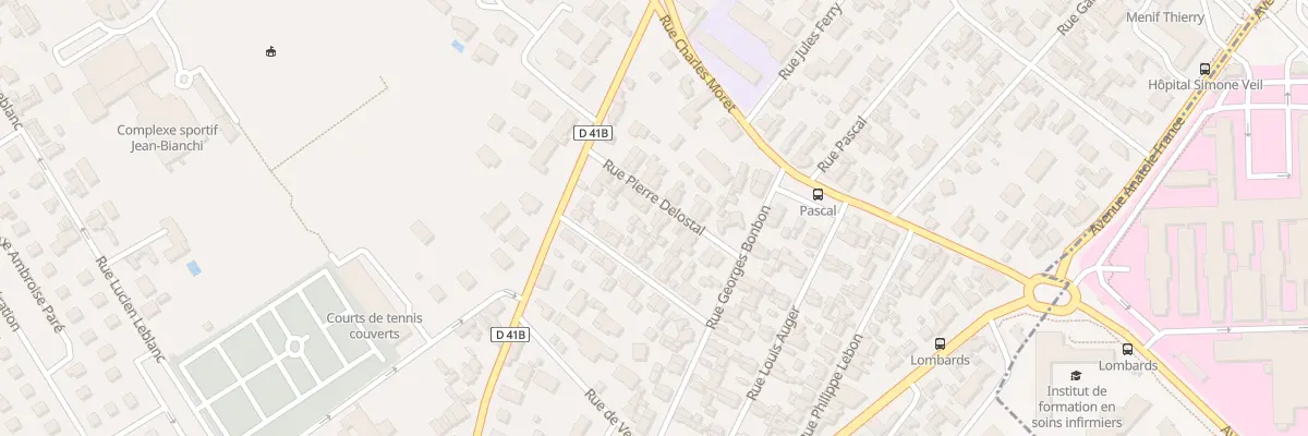 Plan du 6 Rue Pierre Delostal à Saint-André-les-Vergers