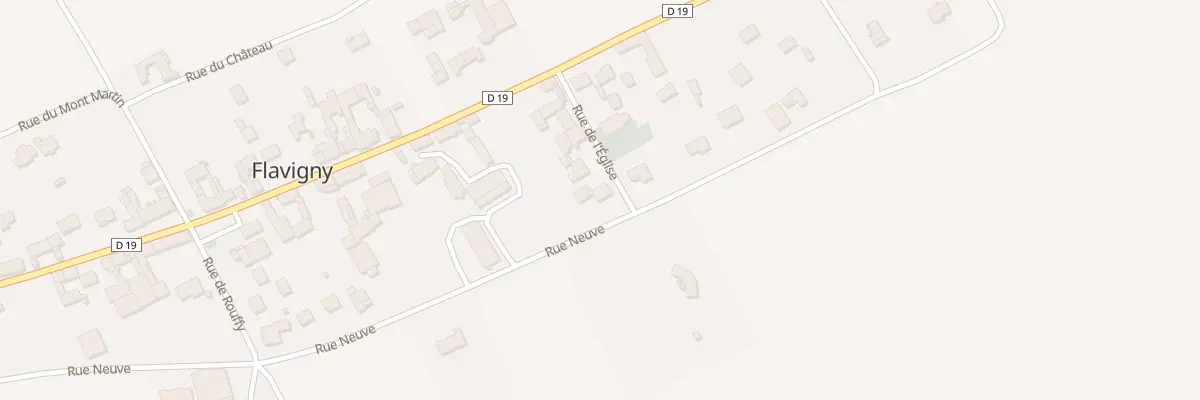 Plan du 10 Rue de l’Eglise à Flavigny