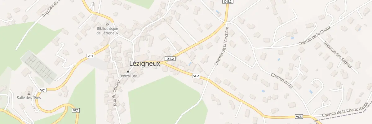 Plan du 3 Rte de Saint-Thomas à Lézigneux