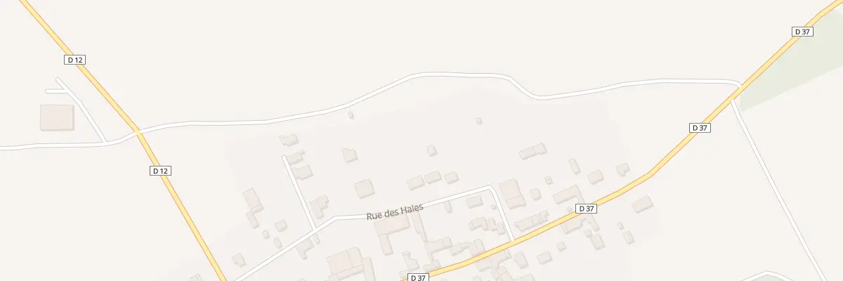 Plan du 23 Rue des Haies à Villeneuve-Renneville-Chevigny