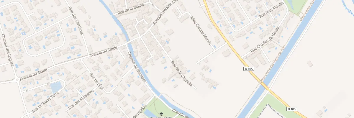 Plan du 116 Rue de la Chapelle à Valergues