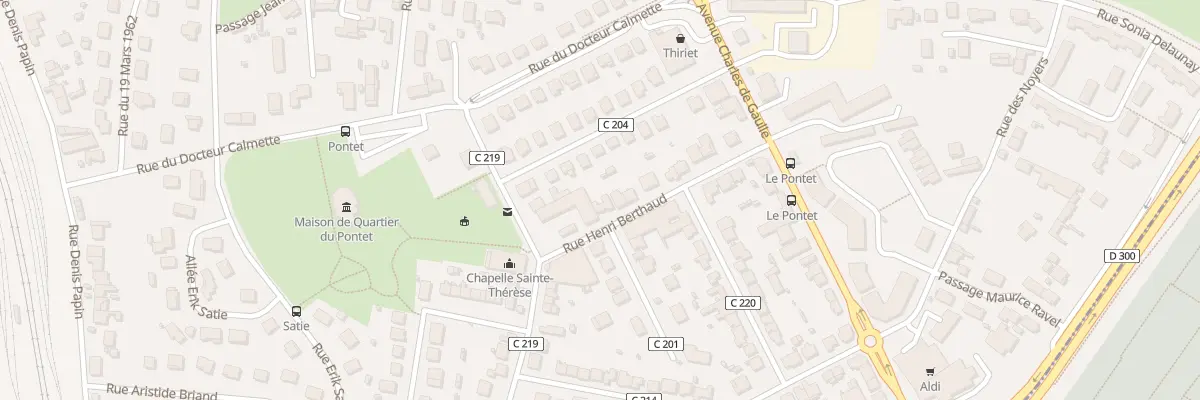 Plan du 140 Rue Henri Berthaud à Riorges