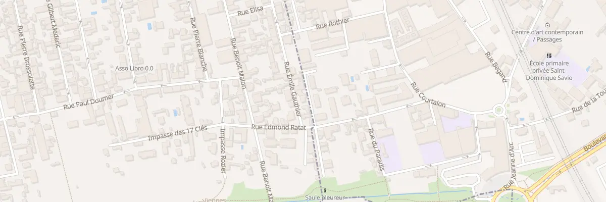 Plan du 31 Rue Emile Gauthier à Sainte-Savine