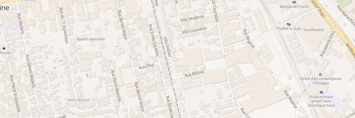 Plan du 31 Vla Rothier à Troyes
