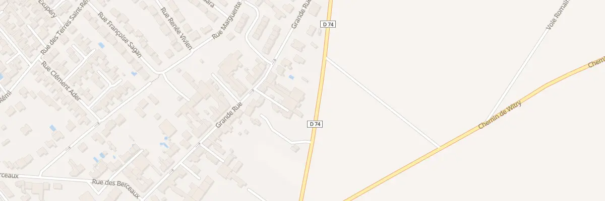 Plan du 38B Grande Rue à Bétheny