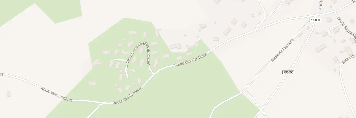Plan du 665 Rte des Carrières à Luriecq