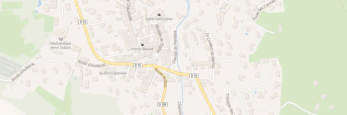 Plan du 5237 Le Pendant à Saint-Julien-Chapteuil