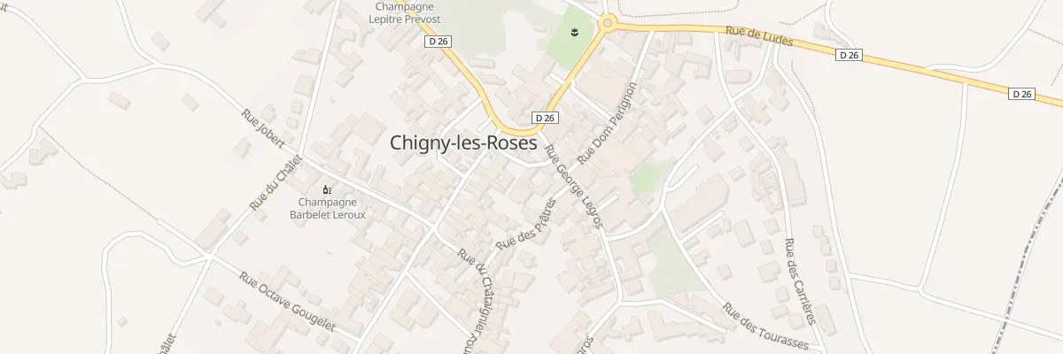 Plan du 6 Rue des Pressoirs à Chigny-les-Roses
