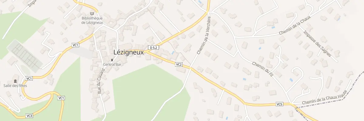 Plan du 7 Rte de Saint-Thomas à Lézigneux