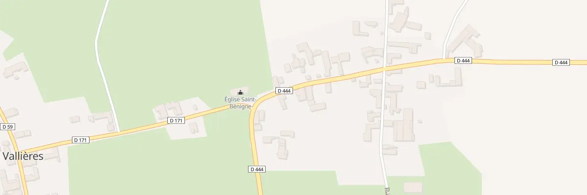 Plan du 12  à Vallières