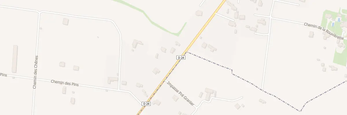 Plan du 2762 Rte de Lézan à Bagard