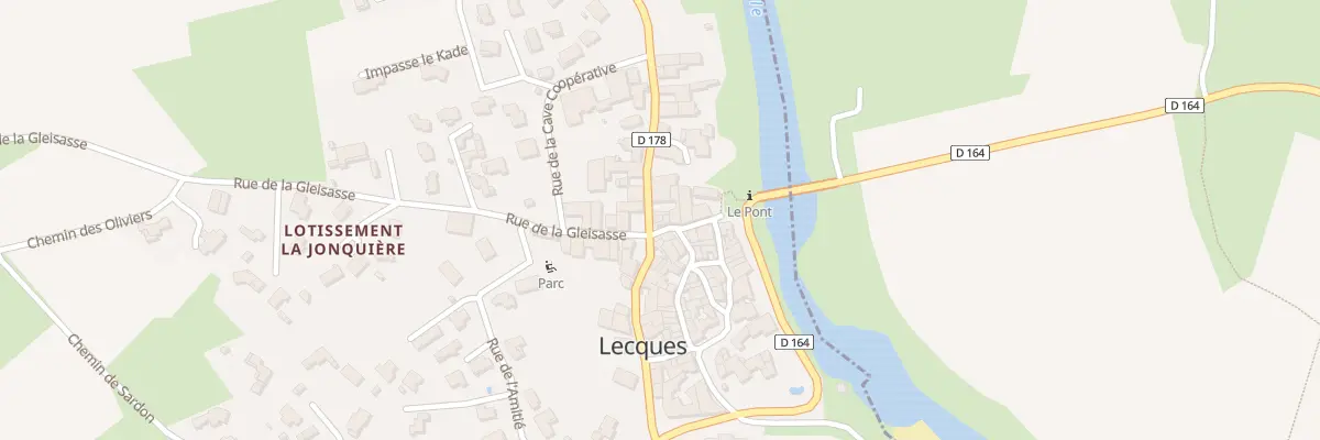 Plan du 5084 Le Village à Lecques