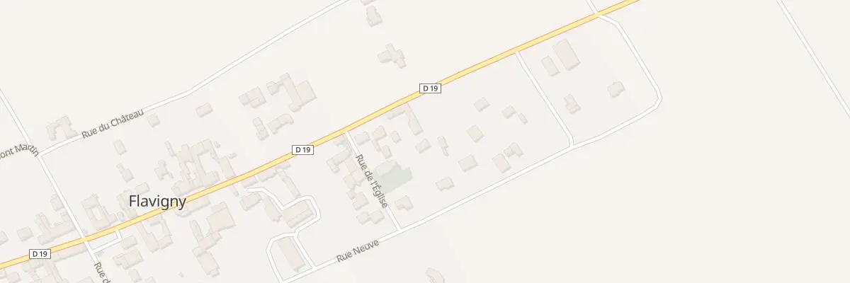 Plan du 60 Rue Saint Thibault à Flavigny