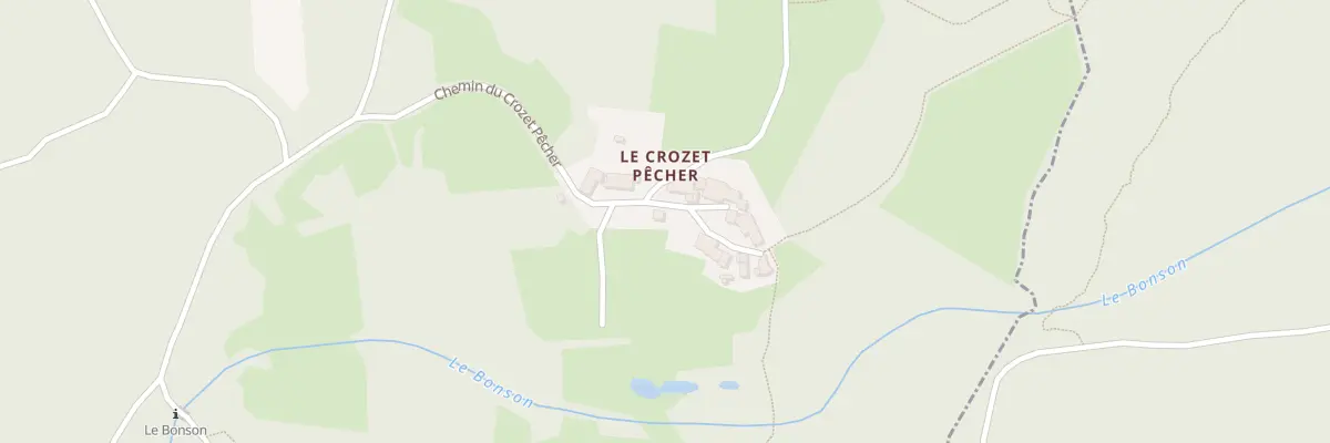 Plan du 280 Che du Crozet Pêcher à Saint-Hilaire-Cusson-la-Valmitte