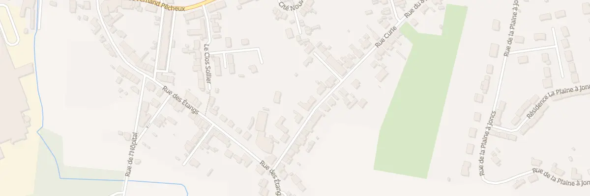 Plan du 60 Rue Curie à Fourmies