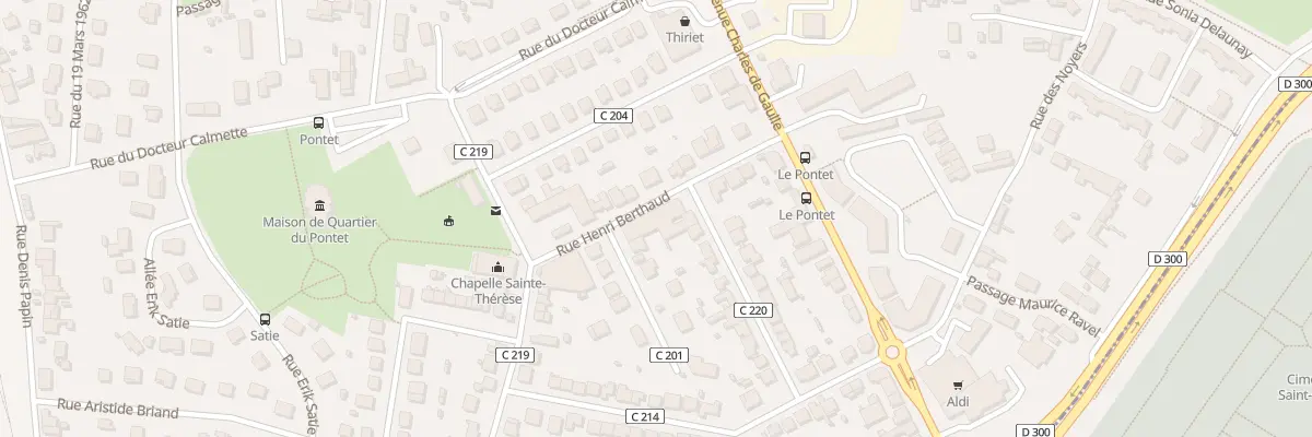 Plan du 109 Rue Henri Berthaud à Riorges