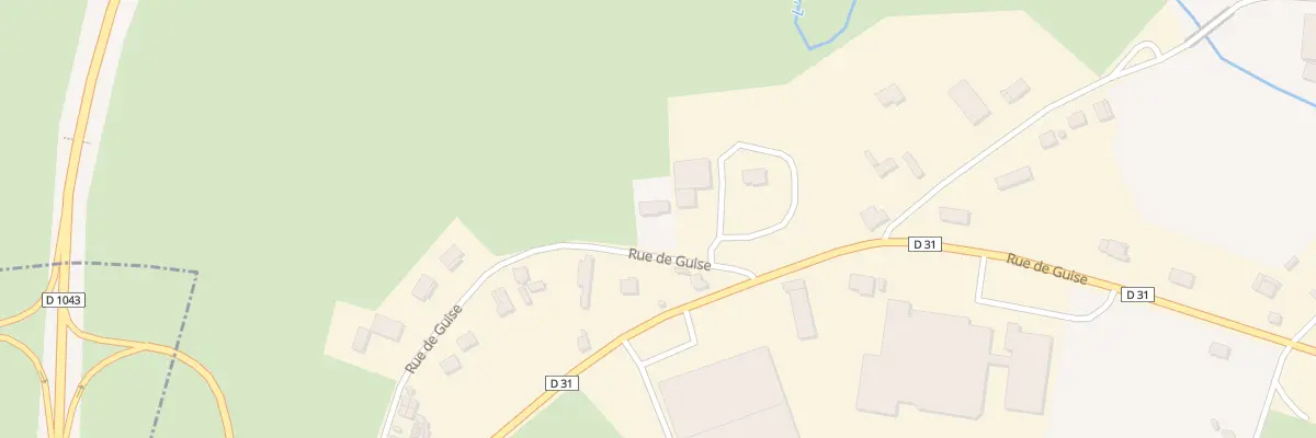 Plan du 206 Rue de Guise à Hirson