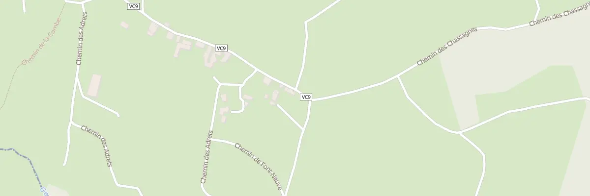 Plan du 30 Che de Nuzin à Lézigneux