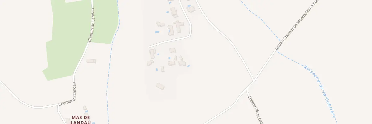 Plan du 317 Che de la Pineda à Boisseron
