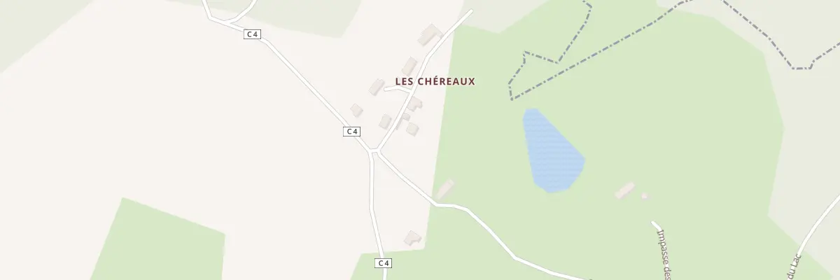 Plan du 28 Les Chereaux à Saint-Agnan-en-Morvan