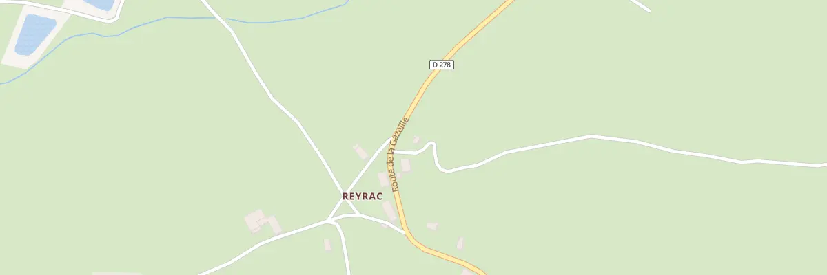 Plan du 5118A Champ de Reyrac à Freycenet-la-Tour
