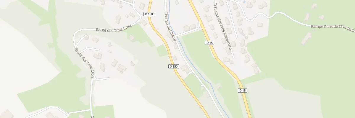 Plan du 281 Rte du Betz à Saint-Julien-Chapteuil