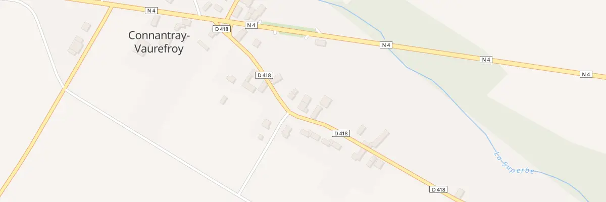 Plan du 6 Rte de Mailly à Connantray-Vaurefroy
