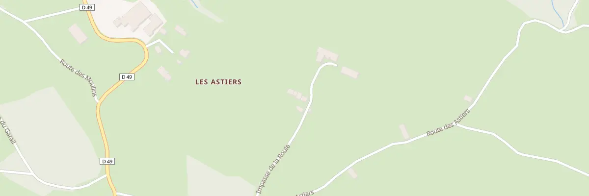 Plan du 5217 Les Astiers à Laussonne