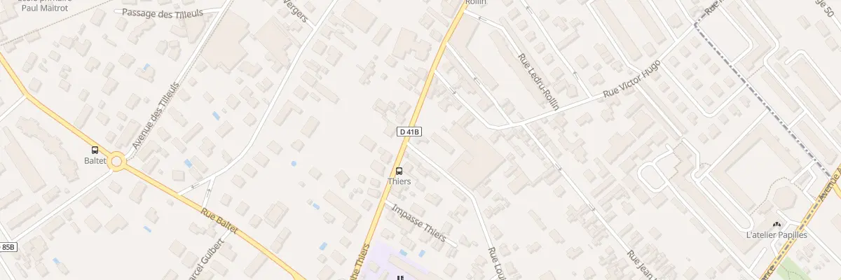 Plan du 63 Rue Thiers à Saint-André-les-Vergers
