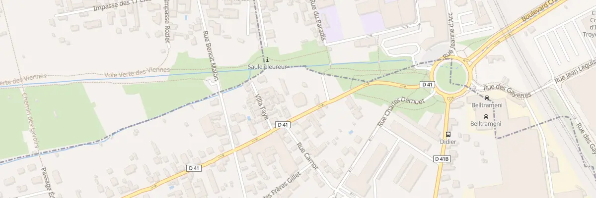 Plan du 32 Av Wilson à Saint-André-les-Vergers