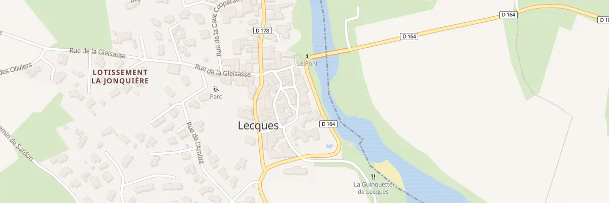 Plan du 59 Rue de l’Eglise à Lecques