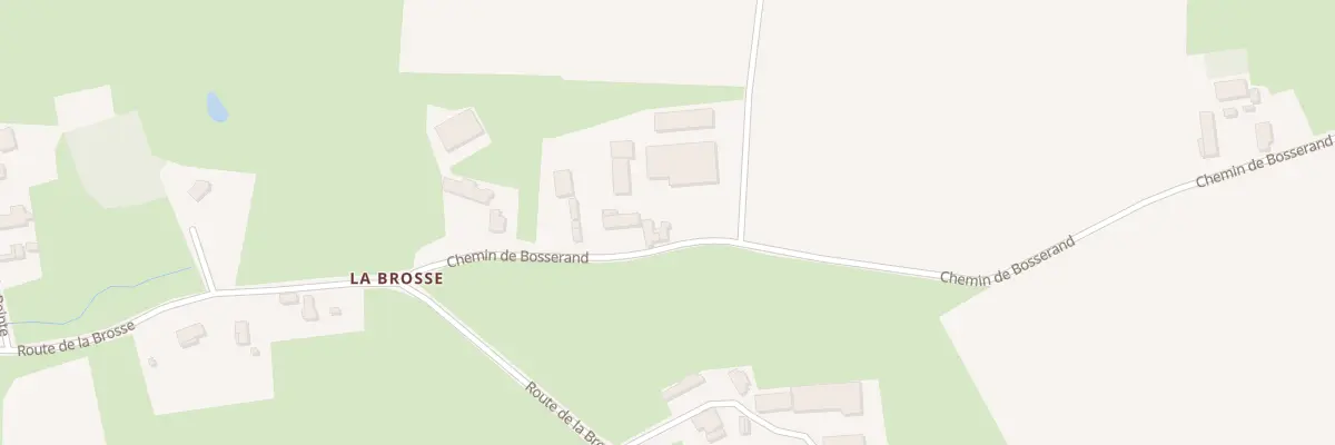Plan du 145 Che de Bosserand à Saint-Yan