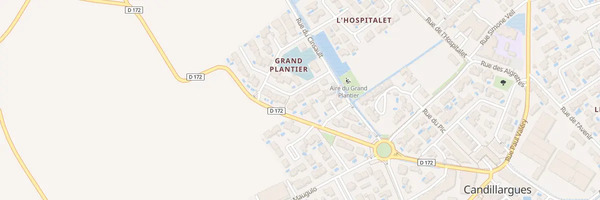 Plan du 54 Rue du Grenache à Candillargues