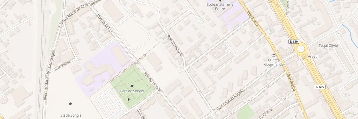 Plan du 3 Rue Blanchard à Troyes