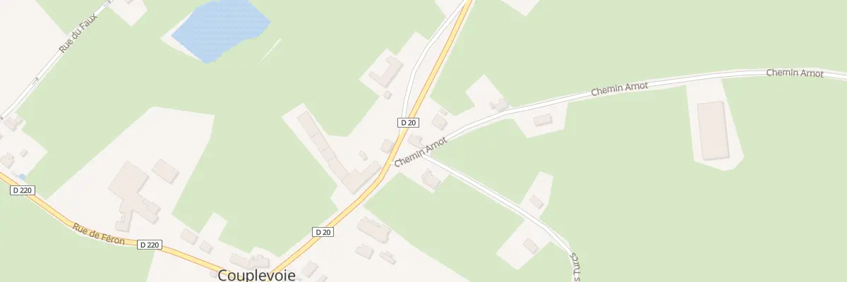 Plan du 68 Rue du Général de Gaulle à Glageon