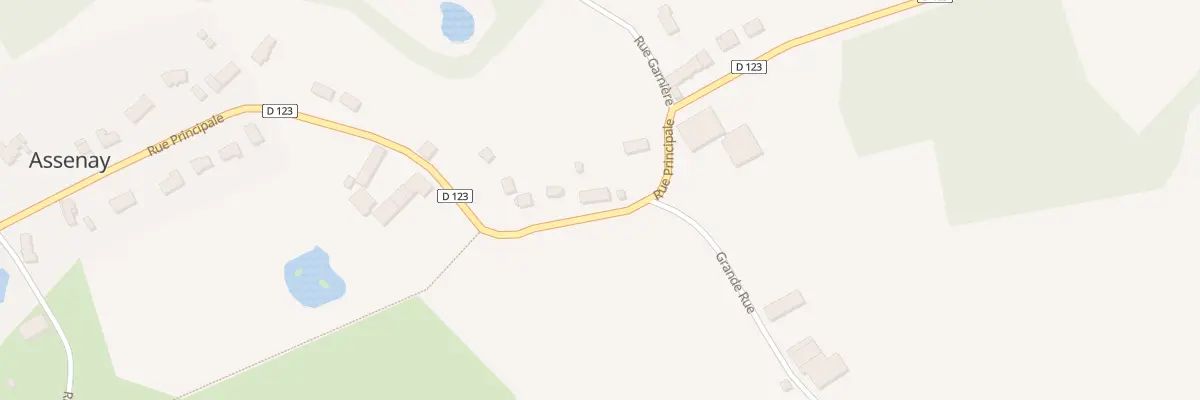 Plan du 37 Rue Principale à Assenay