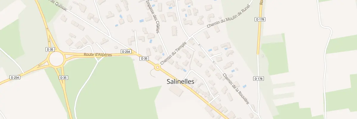 Plan du 5147 Che du Temple à Salinelles